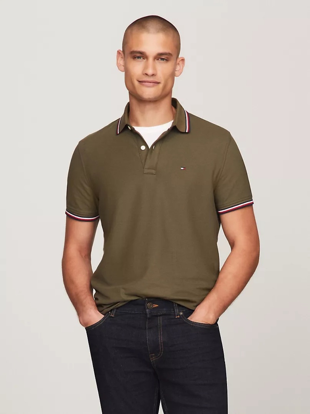 Tommy Hillfiger Regular Fit Tommy Wicking Polo size Large